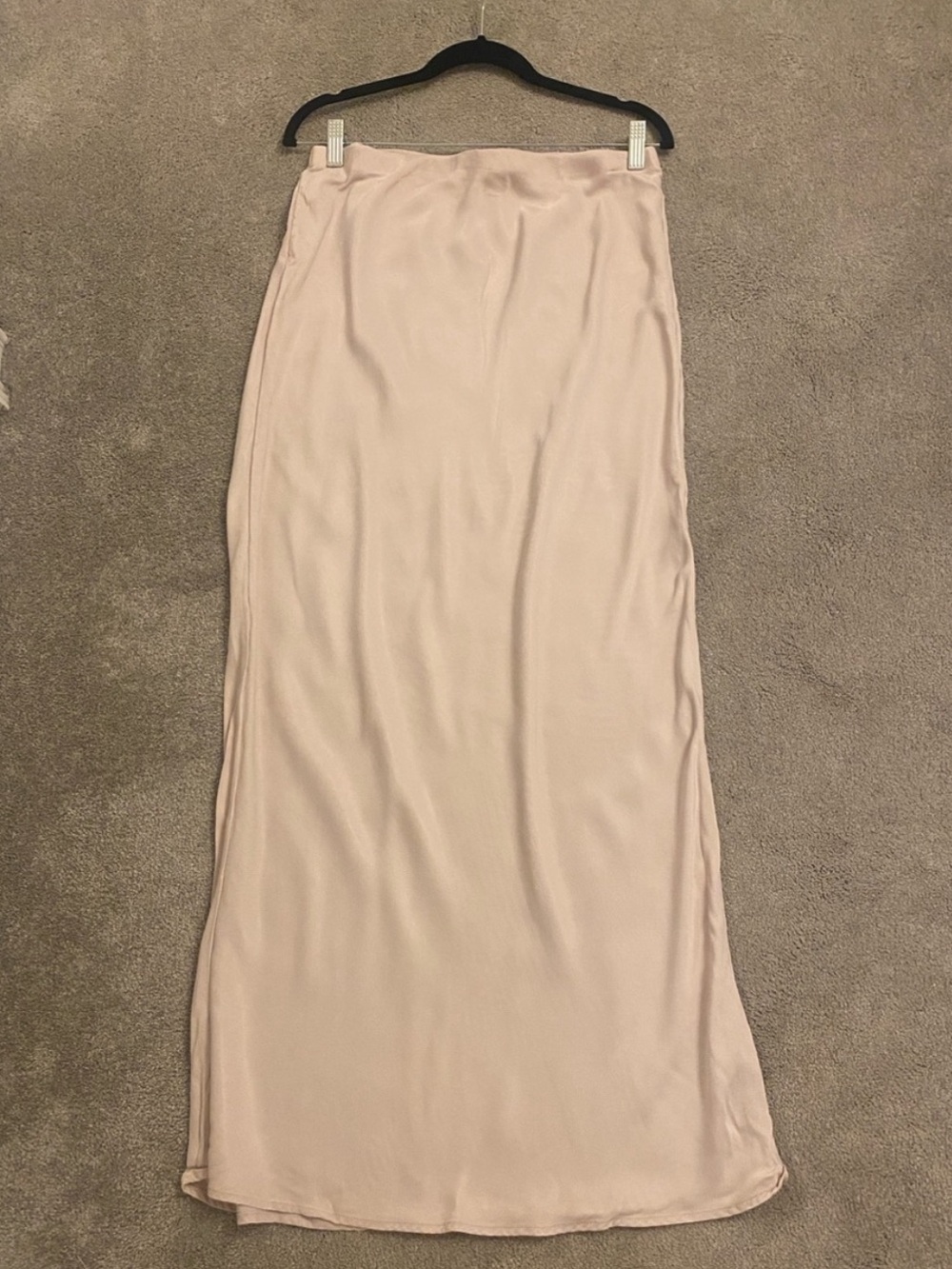 Anthropologie Soft Blush Maxi Slip Skirt - Picture 2 of 5